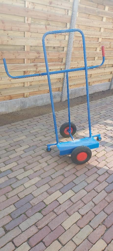 platenkar, Doe-het-zelf en Bouw, Transportwagens, Ophalen, Gebruikt