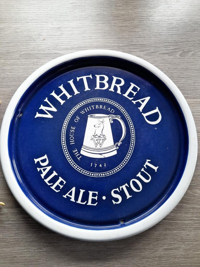Plateau en émail Whitbread Pale Ale, Enlèvement ou Envoi