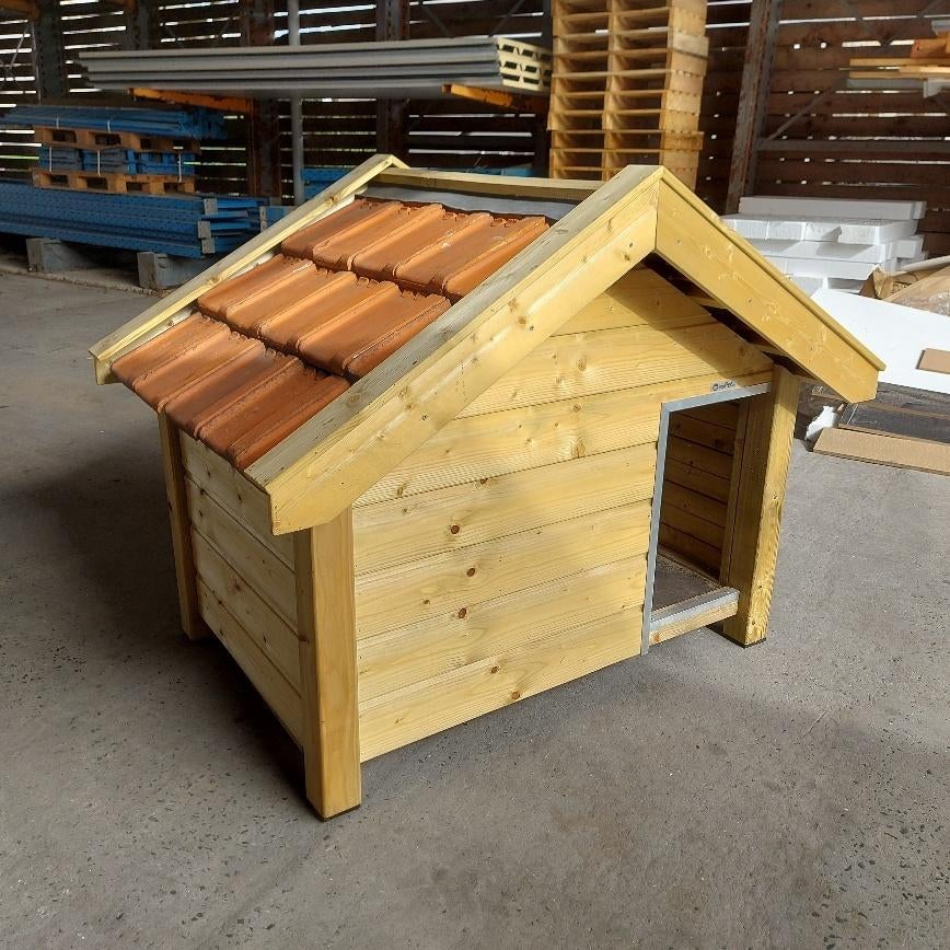 Hondenhok voor middelgrote hond (nieuwstaat), Animaux & Accessoires, Maisons pour chiens, Comme neuf, Niche à chien, 65 à 100 cm