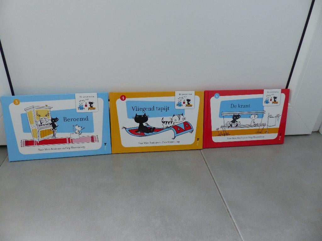 Les aventures de Pim & Pom - 3 livrets, Livres, Livres pour enfants | 4 ans et plus, Comme neuf, Enlèvement ou Envoi