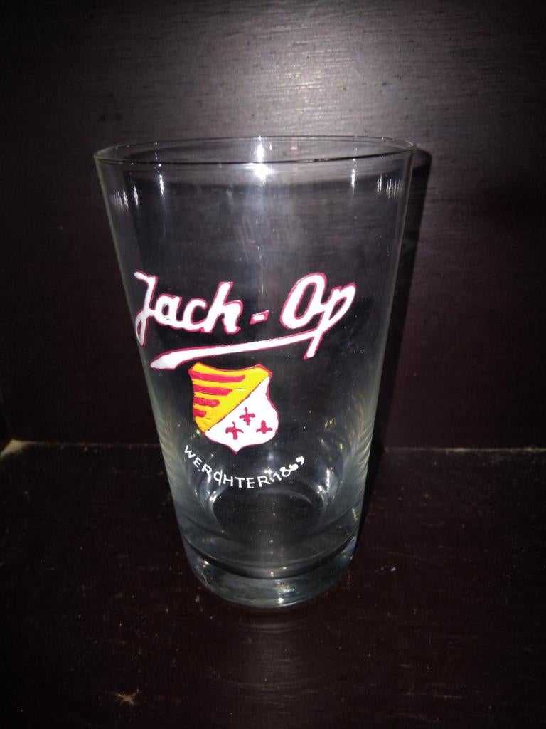 Jack-op bierglas emaille, Verzamelen, Ophalen of Verzenden