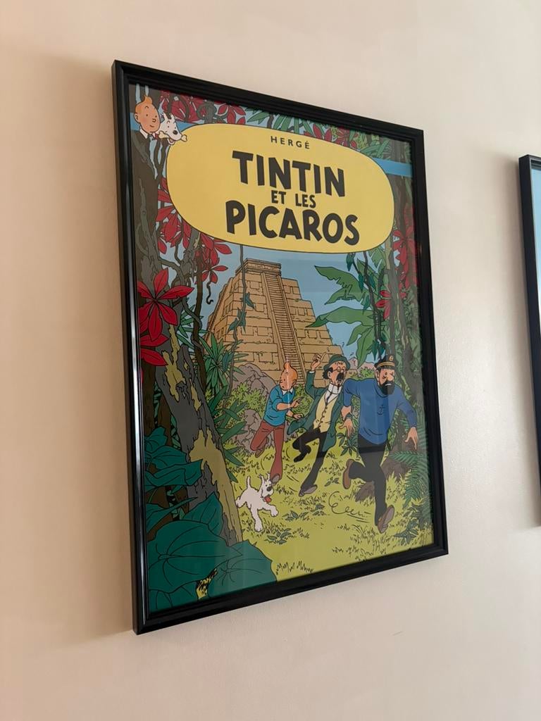 Kuifje posters serie kaders, Ophalen, Nieuw, Foto of Poster, 50 tot 75 cm