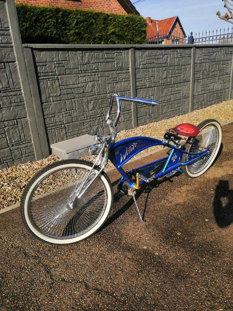 Lowrider - Vélo personnalisé, Vélos & Vélomoteurs, Lowrider, Comme neuf, Enlèvement, Chrome
