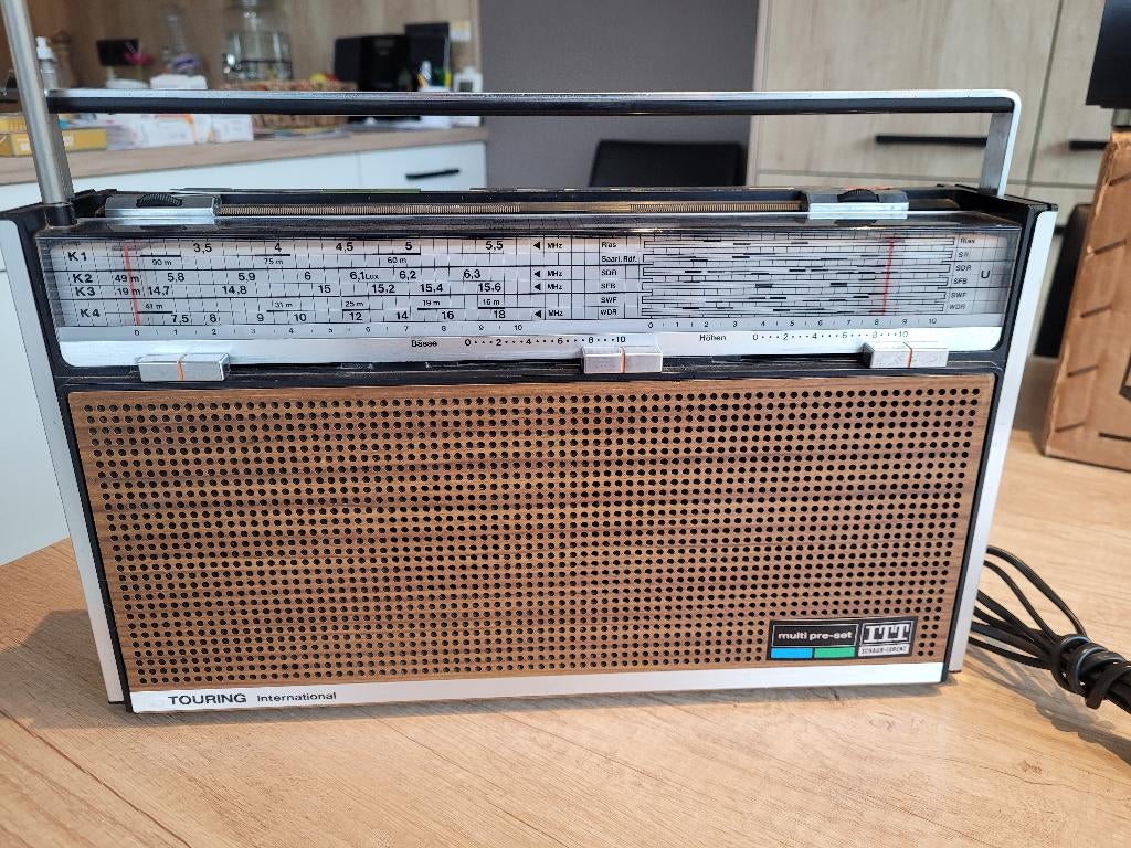Radio ITT Schaub-Lorenz d'époque, TV, Hi-fi & Vidéo, Enlèvement ou Envoi, Utilisé, Radio