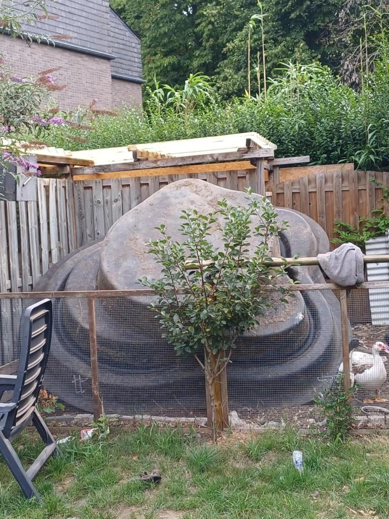 Voorgevromde vijver, Tuin en Terras, Ophalen, Gebruikt