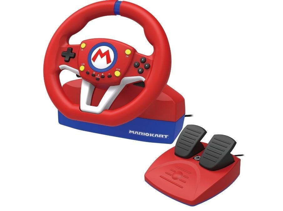 Volant + pédales Mariokart, Consoles de jeu & Jeux vidéo, Enlèvement, Neuf, Switch, Volant ou Accessoire de sport