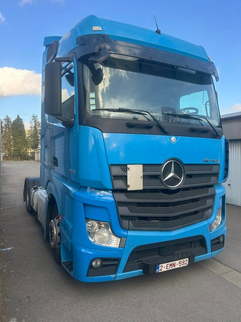 Mercedes-Benz actros 1948 Mega, Automaat, Blauw, Mercedes-Benz, Diesel