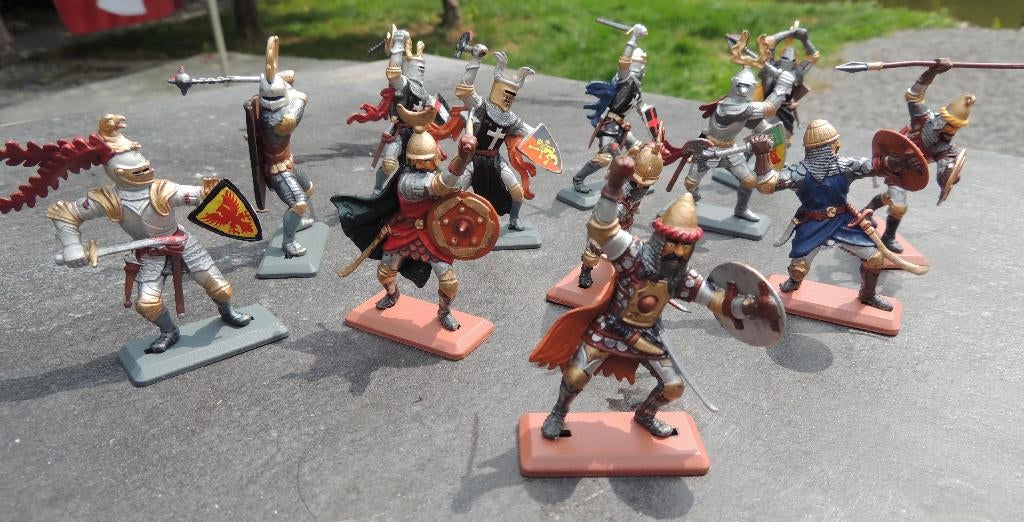 Britains Deetails '70 - 12 chevaliers et Maures, Hobby en Vrije tijd, Modelbouw | Figuren en Diorama's, Verzenden, Nieuw, Groter dan 1:35