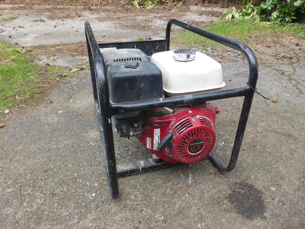 Stroomgroep generator Europower EP6000 met Honda GX390 motor, Doe-het-zelf en Bouw, Ophalen, Gebruikt, 5 tot 10 kVA, Benzine