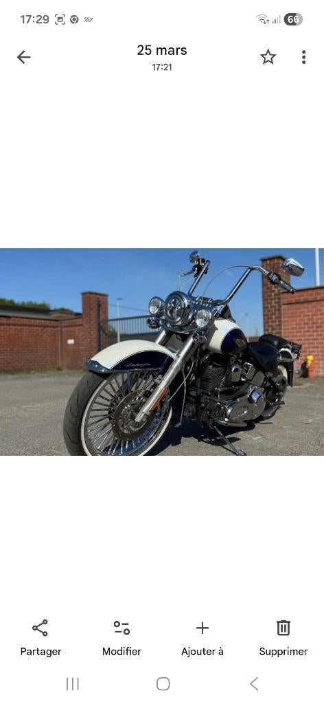 Harley davidson  softail de luxe, Chopper, Particulier, 1450 cm³