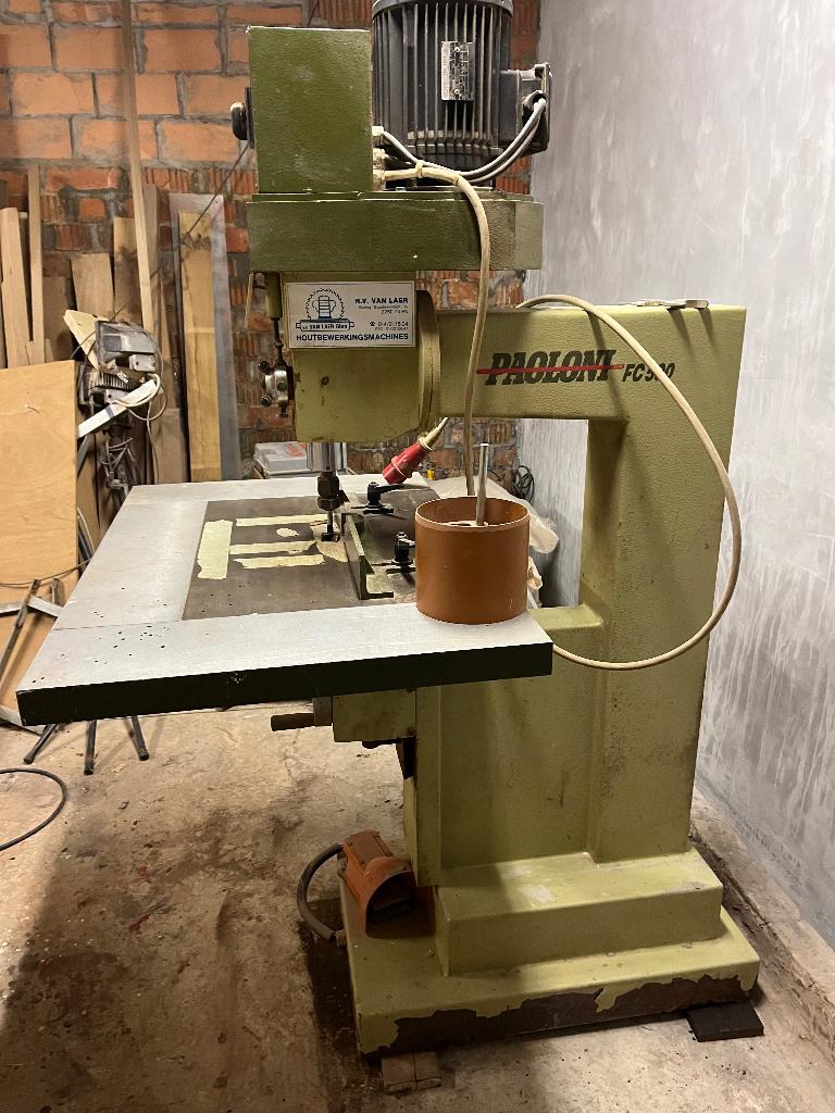 Pneumatische bovenfrees paoloni  2.2kw, Bricolage & Construction, Outillage | Fraiseuses, Enlèvement, Utilisé, Électrique, Routeur