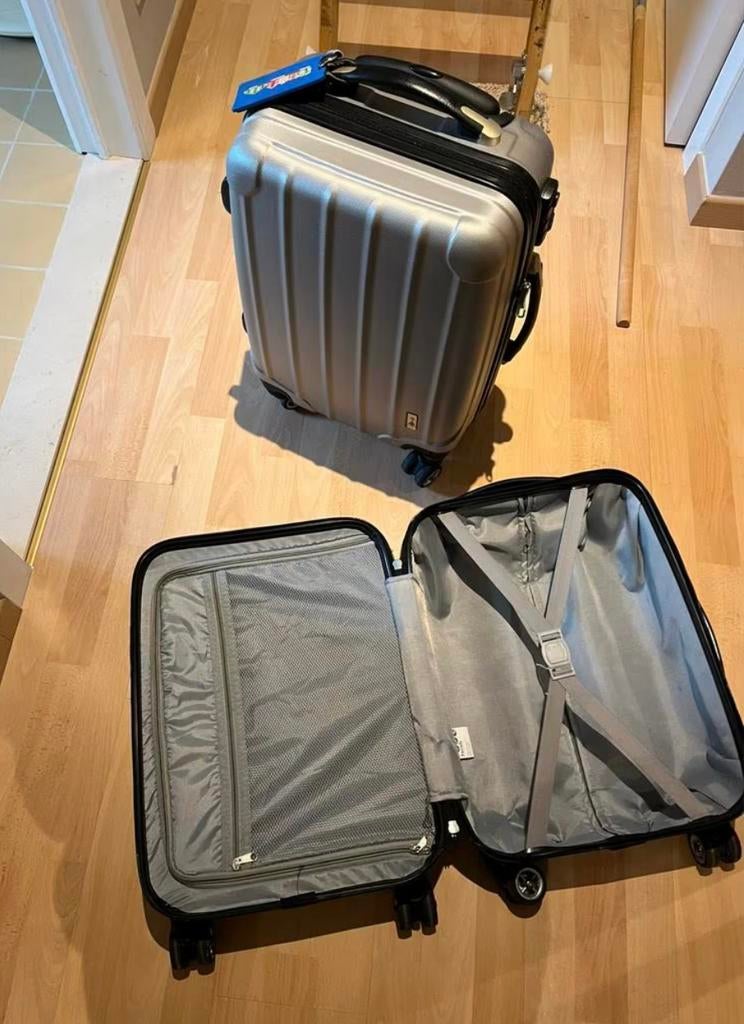 Superbe valise de cabine sur roulettes Jacob Cohen 30/20/50, Enlèvement, Comme neuf