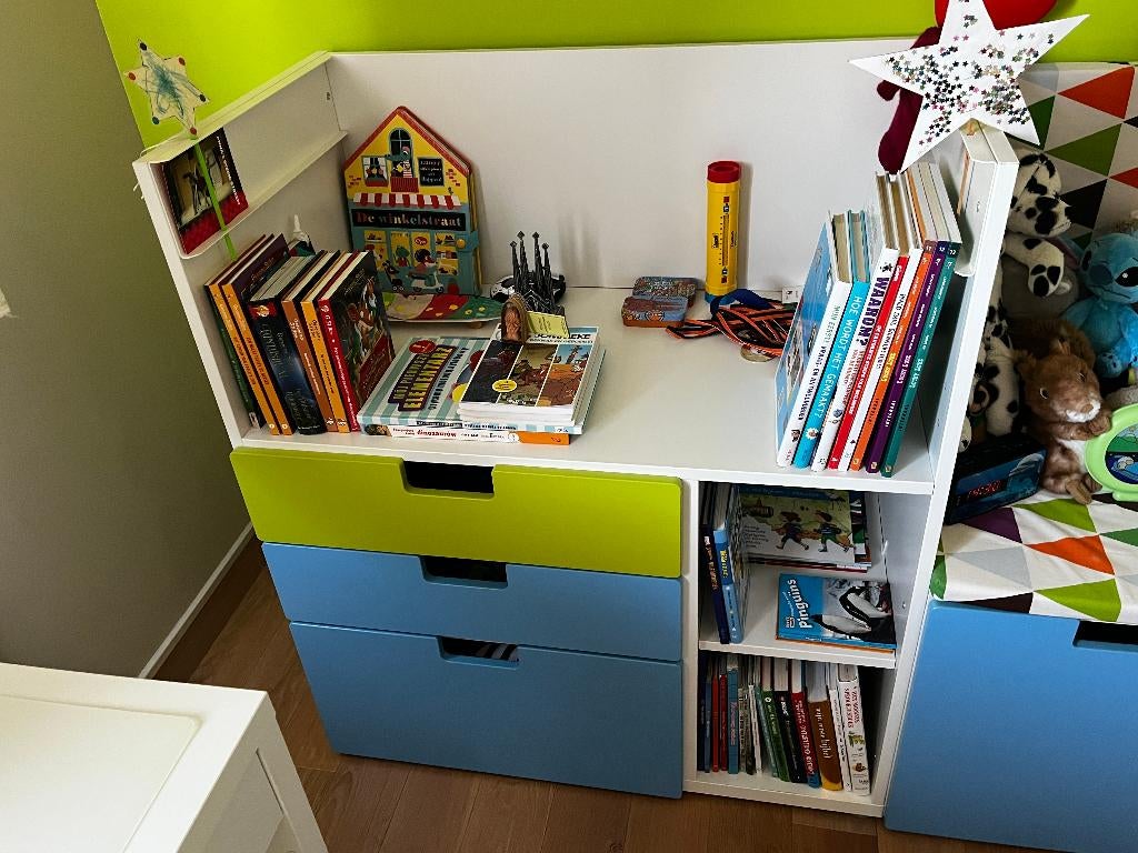 Commode / buro / luiertafel IKEA STUVA in goede staat, Kinderen en Baby's, Kinderkamer | Commodes en Kasten, Zo goed als nieuw