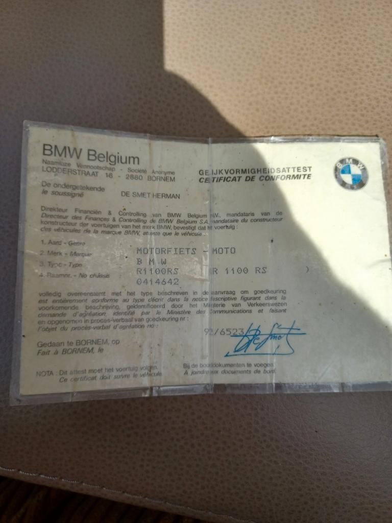 Bmw 1100rs, Doe-het-zelf en Bouw, Zonnepanelen en Toebehoren, Ophalen