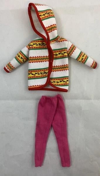 Ensemble de vêtements vintage Barbie Benetton Christie #9407, Envoi, Comme neuf, Fashion Doll