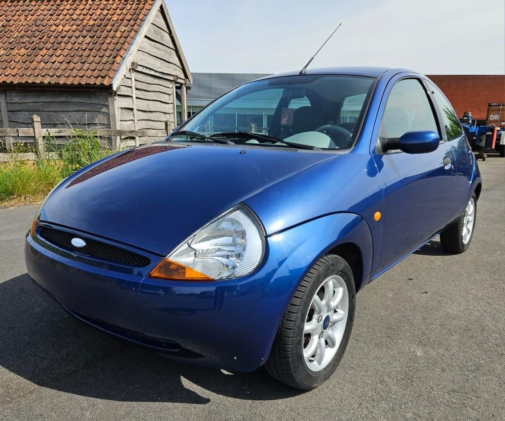 Ford ka 1.3 benzine Bj 2008 142000km 1ste eigenaar, Auto's, 1299 cc, Ka, Blauw, Bedrijf