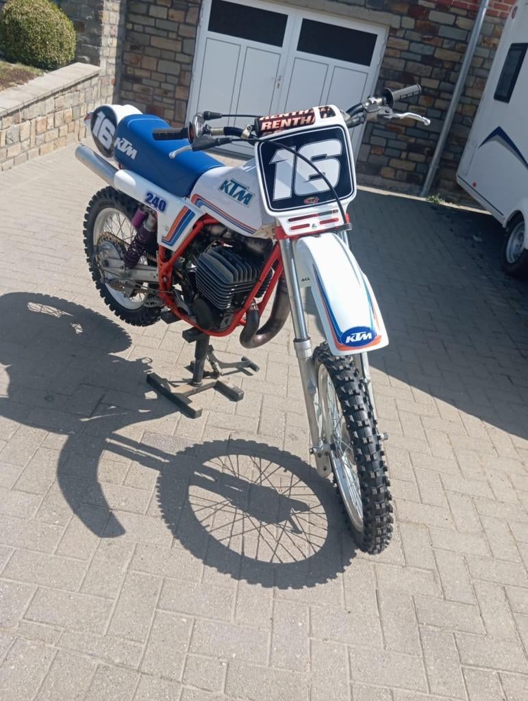 KTM 240 MC 1981, Motos, Neuf, Moto de cross, 240 cm³, 1 cylindre