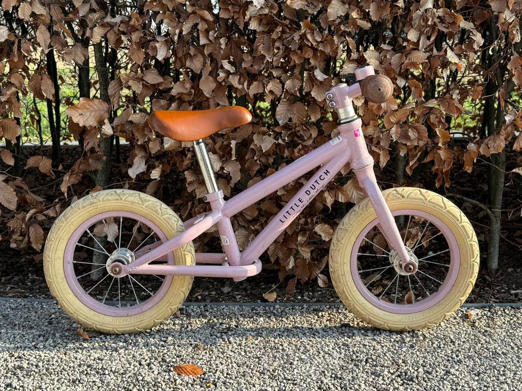 Loopfiets Little Dutch Kleur roze, Fietsen en Brommers, Ophalen, Gebruikt, Minder dan 16 inch