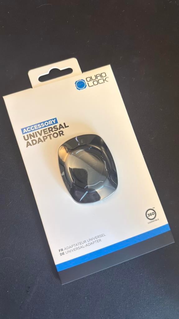 Quad Lock universele adapter, Ophalen, Zo goed als nieuw, Quad Lock