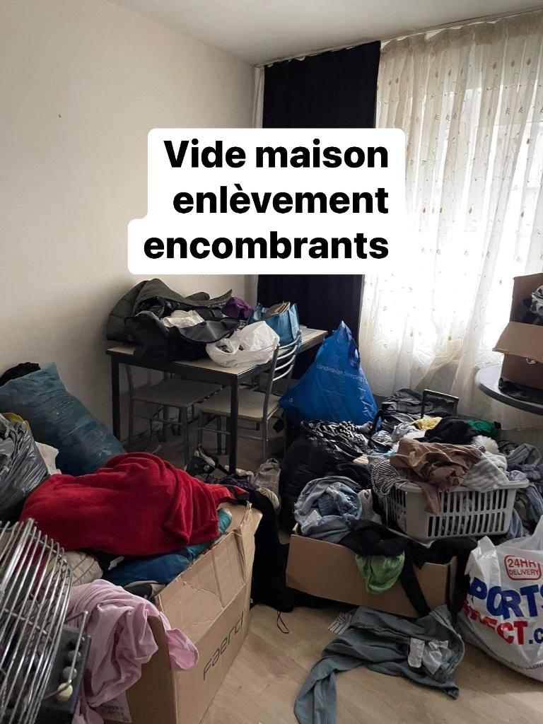 Vide maison vide encombrants, Enlèvement