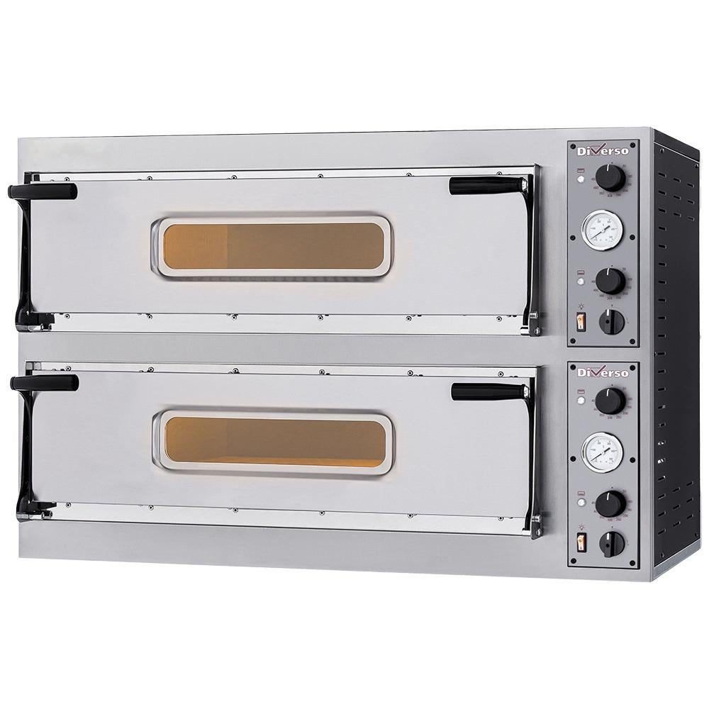 Four électrique 2x 2 pizzas diam. 350mm, 2 chambres, Jardin & Terrasse, Fours à pizza, Neuf, Enlèvement ou Envoi