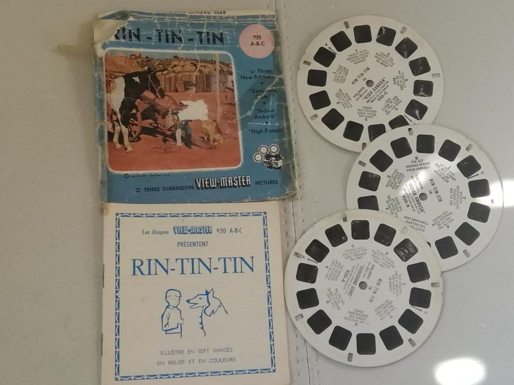 Viewmaster View-Master Rin Tin Tin, Verzamelen, Ophalen of Verzenden, Zo goed als nieuw