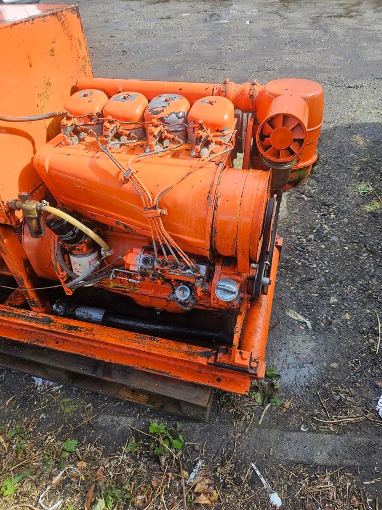 Deutz motor 912 4, Ophalen