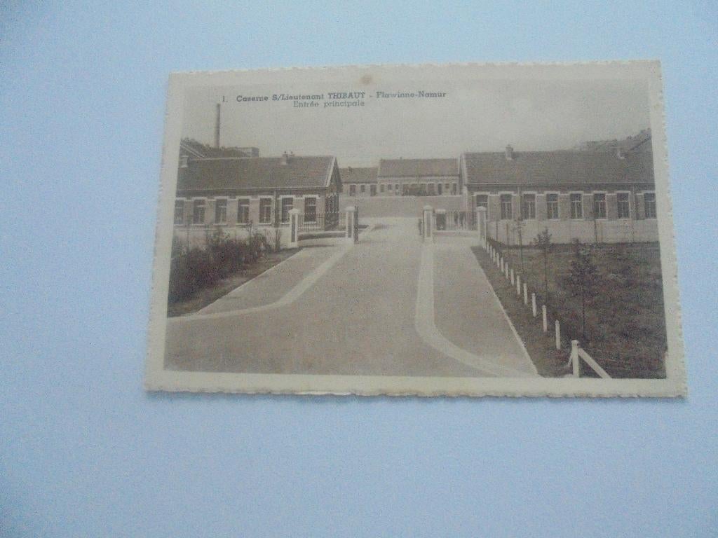 flawinne-namur -caserne thibaut-ingang, Envoi, 1920 à 1940, Affranchie, Namur
