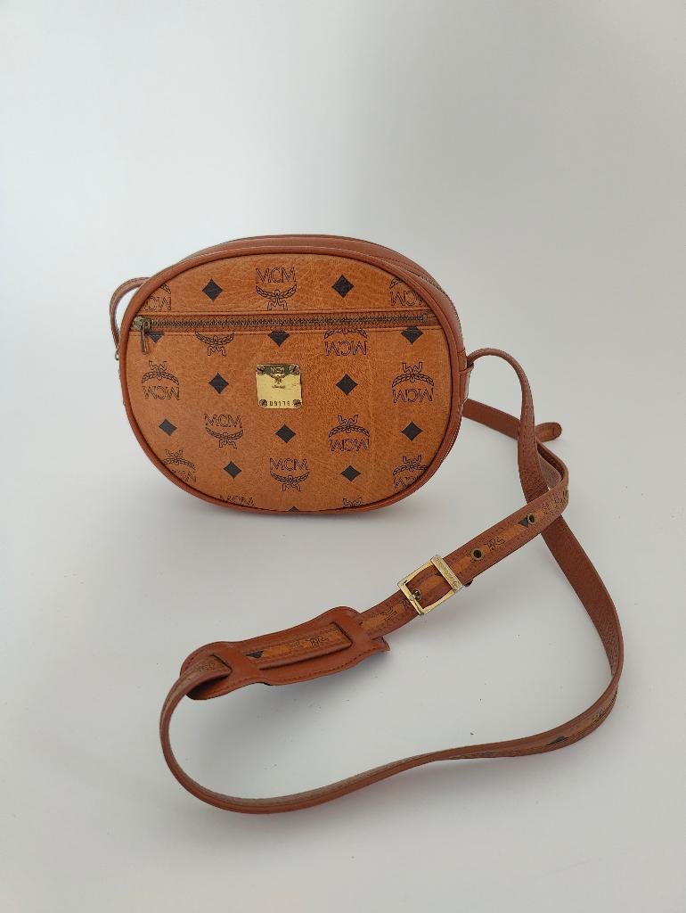 MCM - "Claire" handtas, Handtassen en Accessoires, Ophalen, Gebruikt, Bruin, Handtas