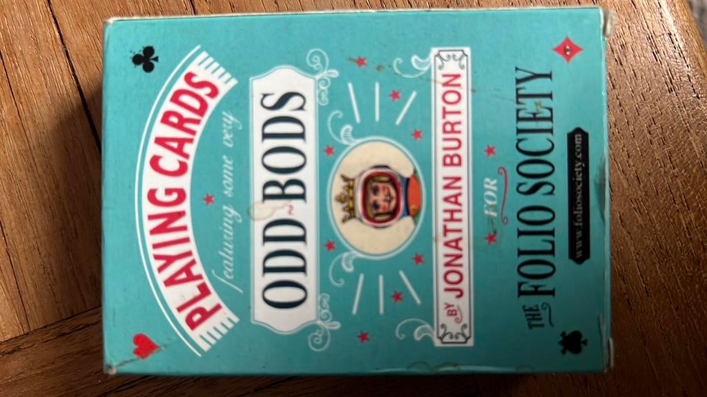 Speelkaarten ODD BODS, Ophalen, Nieuw, Speelkaart(en)