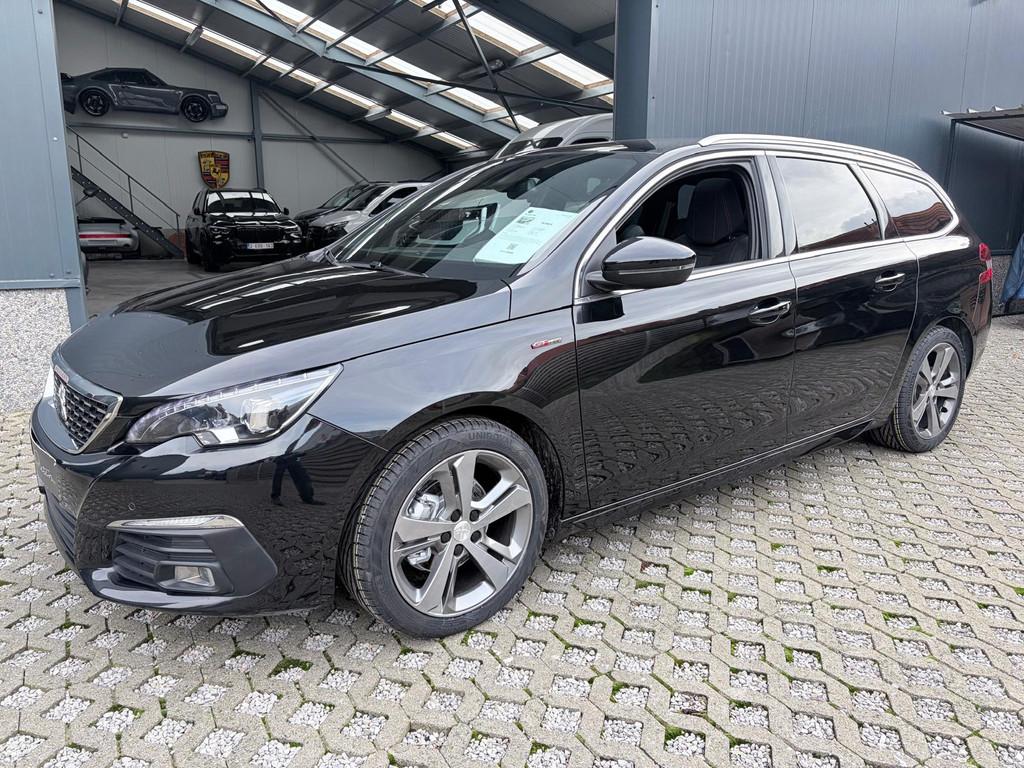 Peugeot 308 Sw - GT line - Automaat - Benzine, Auto's, Stof, Gebruikt, Zwart, 5 deurs