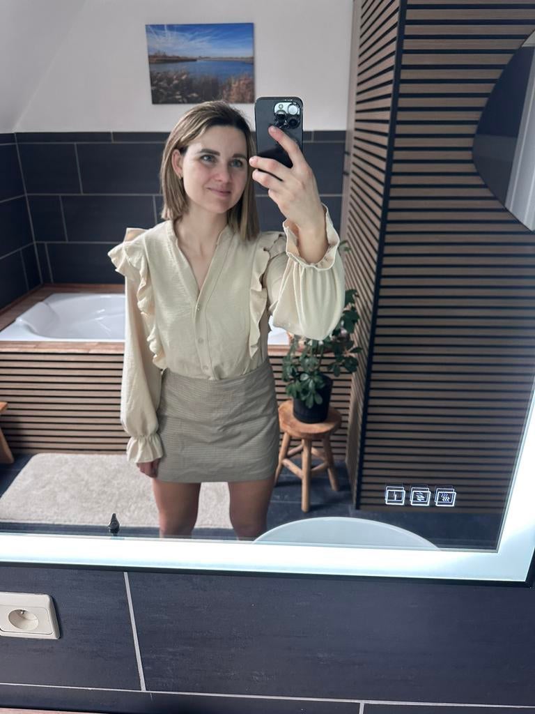 Pied de poule rokje maat 38, Kleding | Dames, Rokken, Ophalen of Verzenden, Maat 38/40 (M)