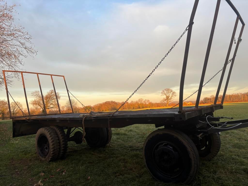 Platte wagen, Enlèvement