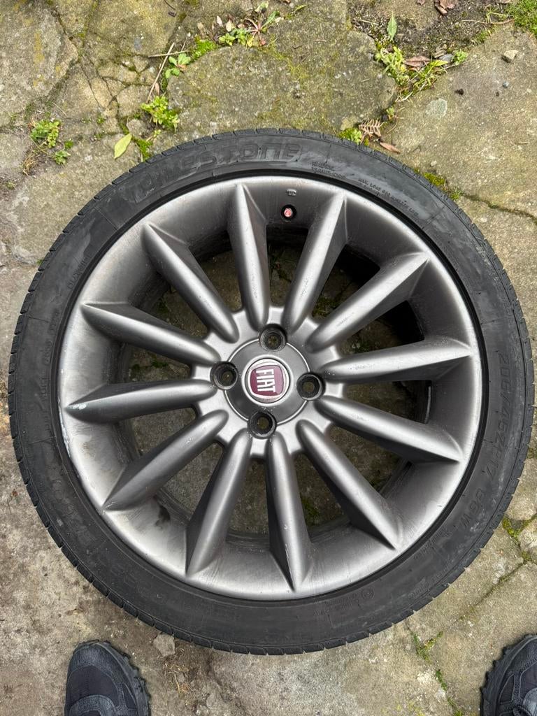 Jantes Fiat punto 4x108 17 pouces, Enlèvement, 17 pouces, Jante(s)