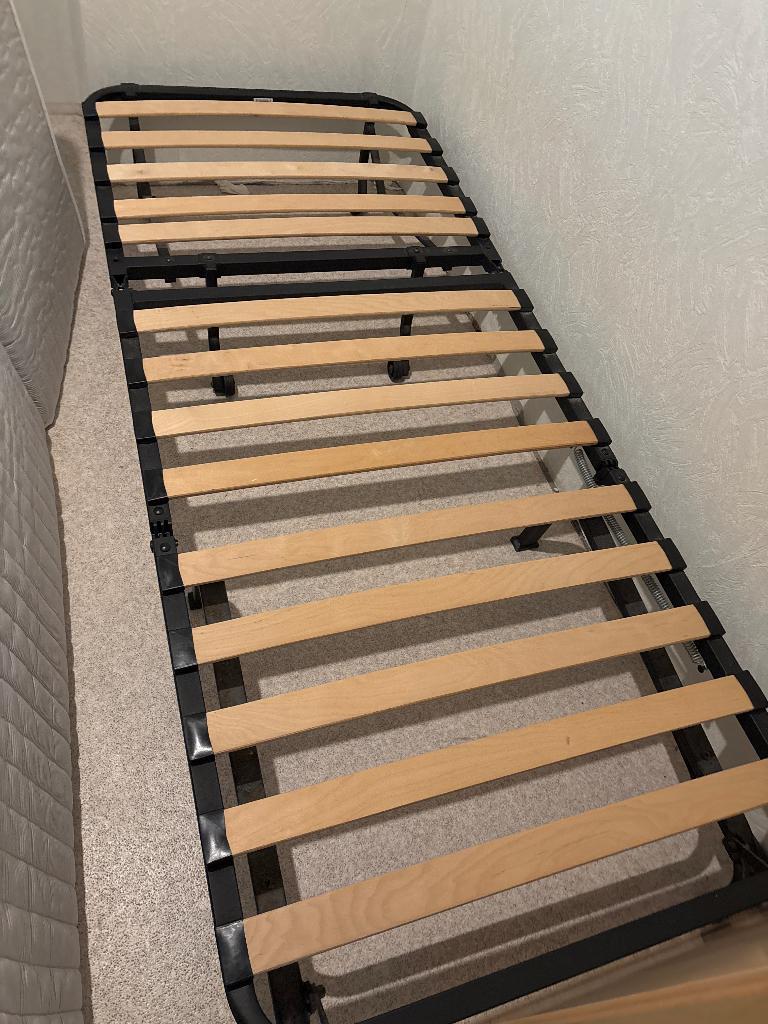 Zetelbed/logeerbed IKEA LYCKSELE LOVAS 1-persoon, Autres couleurs, 190 cm ou moins, Une personne, Comme neuf