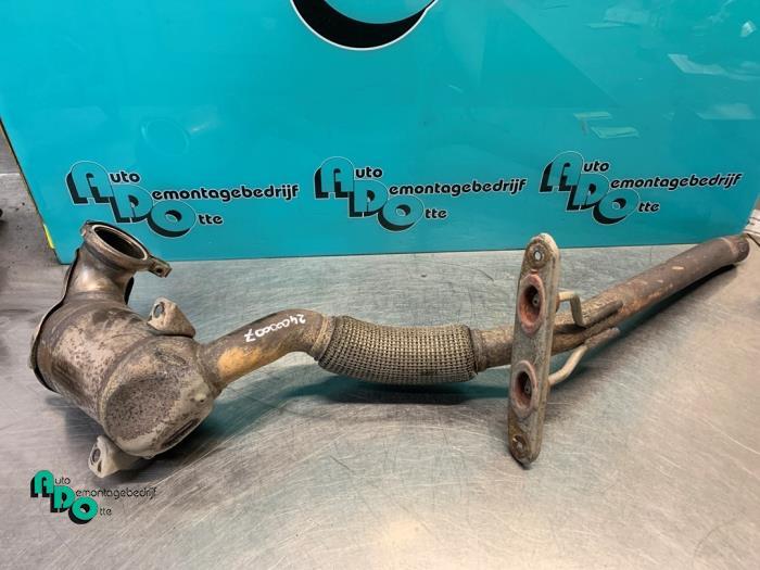 Catalyseur d'un Volkswagen Golf (Golf 12-), Autos : Pièces & Accessoires, Systèmes d'échappement, Volkswagen, Utilisé, 3 mois de garantie