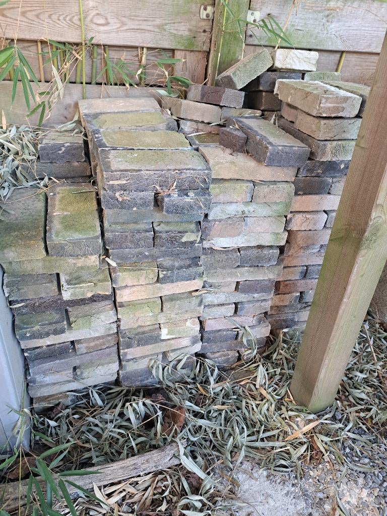 GRATIS stenen vuurvast, Doe-het-zelf en Bouw, Metselstenen, Ophalen, Gebruikt, Bakstenen