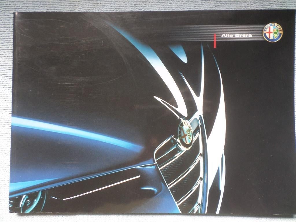 Brochure de l'Alfa Romeo Brera NL 2005, Enlèvement ou Envoi, Alfa Romeo