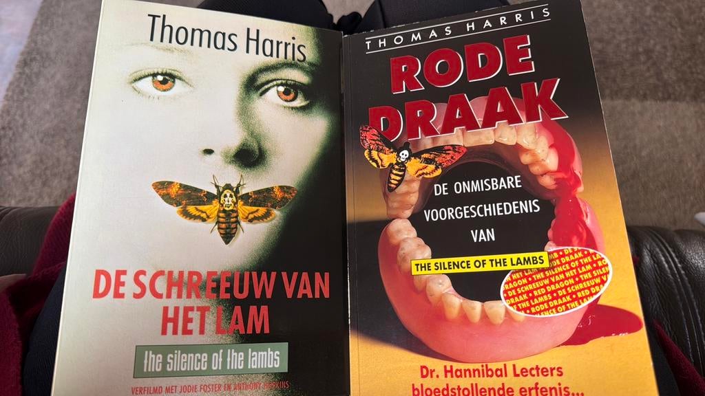 Robert Harris - Rode draak + De schreeuw van het lam, Ophalen of Verzenden, Gelezen, Robert Harris, België