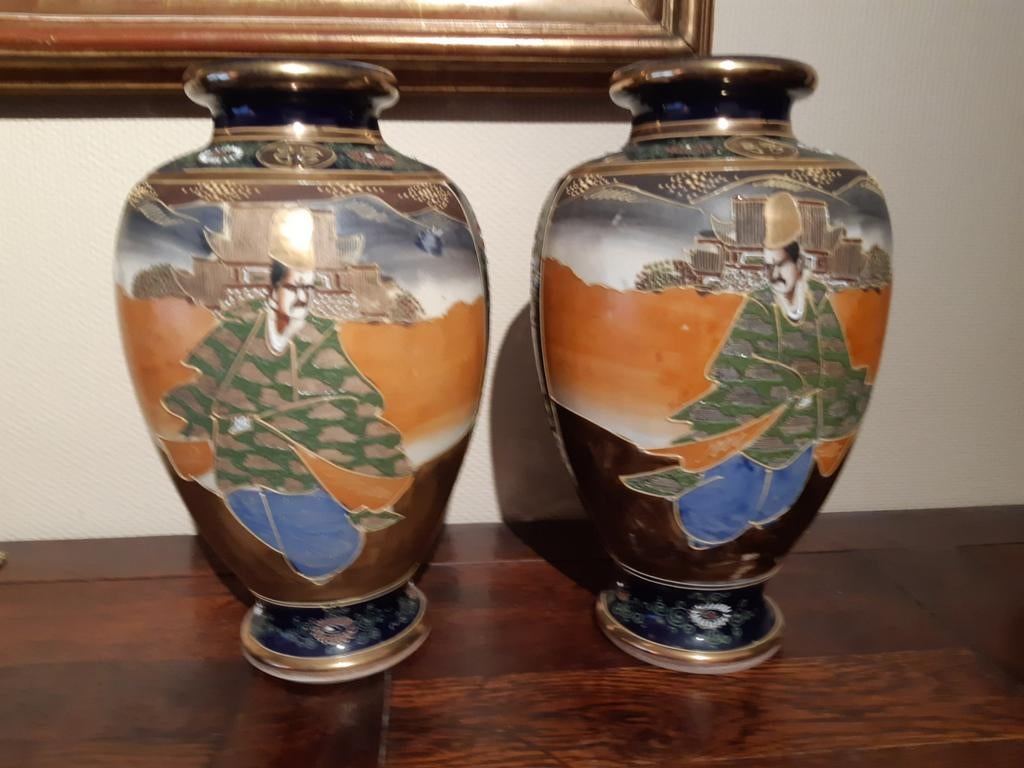 Satsuma vazen, Ophalen