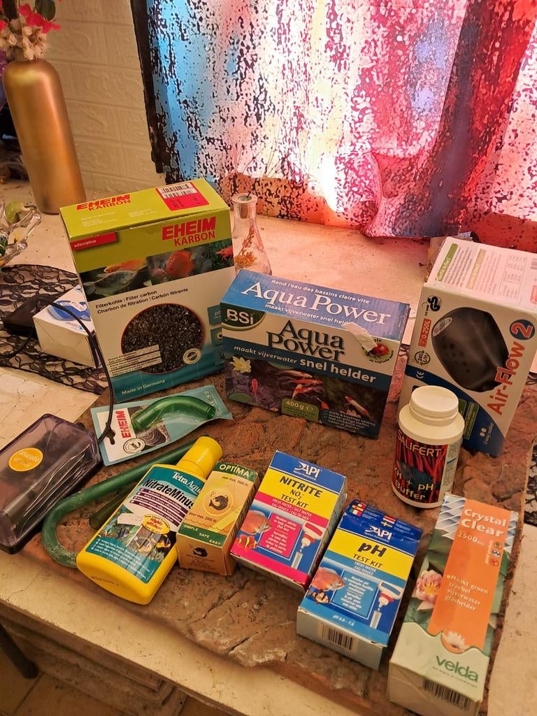 Lot aquarium complet – matériel + accessoires, Animaux & Accessoires, Enlèvement