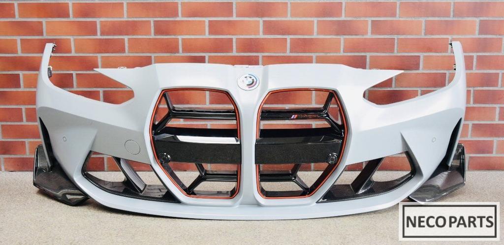 BMW M3 M4 G82 G83 M CARBON KARBON BUMPER VOORBUMPER, Ophalen of Verzenden, Gebruikt, BMW, Bumper