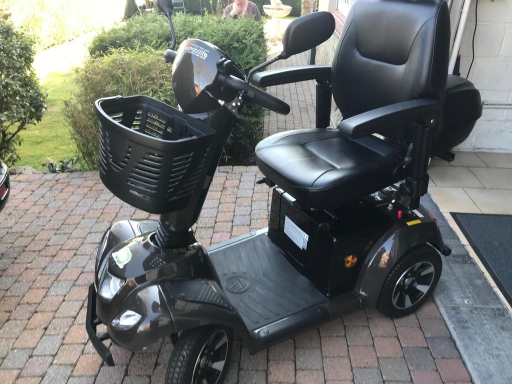 Scooter électrique PMR Mobilis 4 roues – 2015 – 160 km, Enlèvement ou Envoi, Utilisé