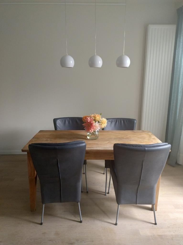 Authentieke Teak tafel, Huis en Inrichting, Complete eetkamers, Ophalen, Nieuw