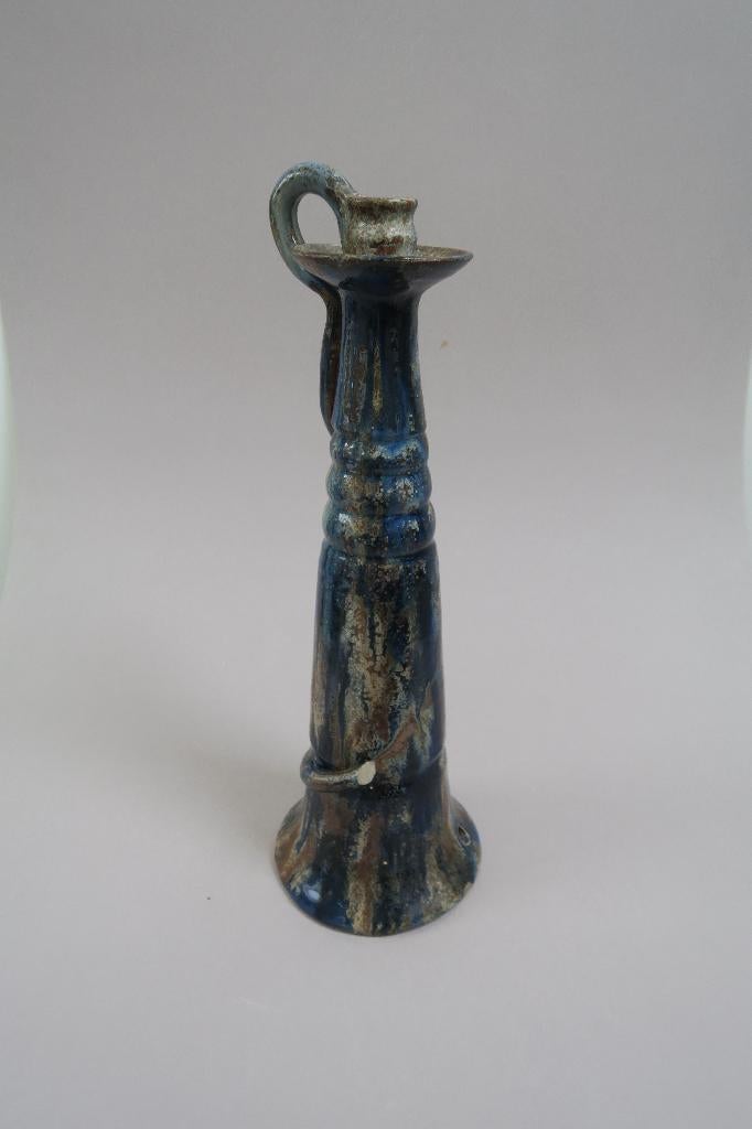 Pied de lampe en grès Roger Guérin 45 cm à restaurer, Enlèvement ou Envoi