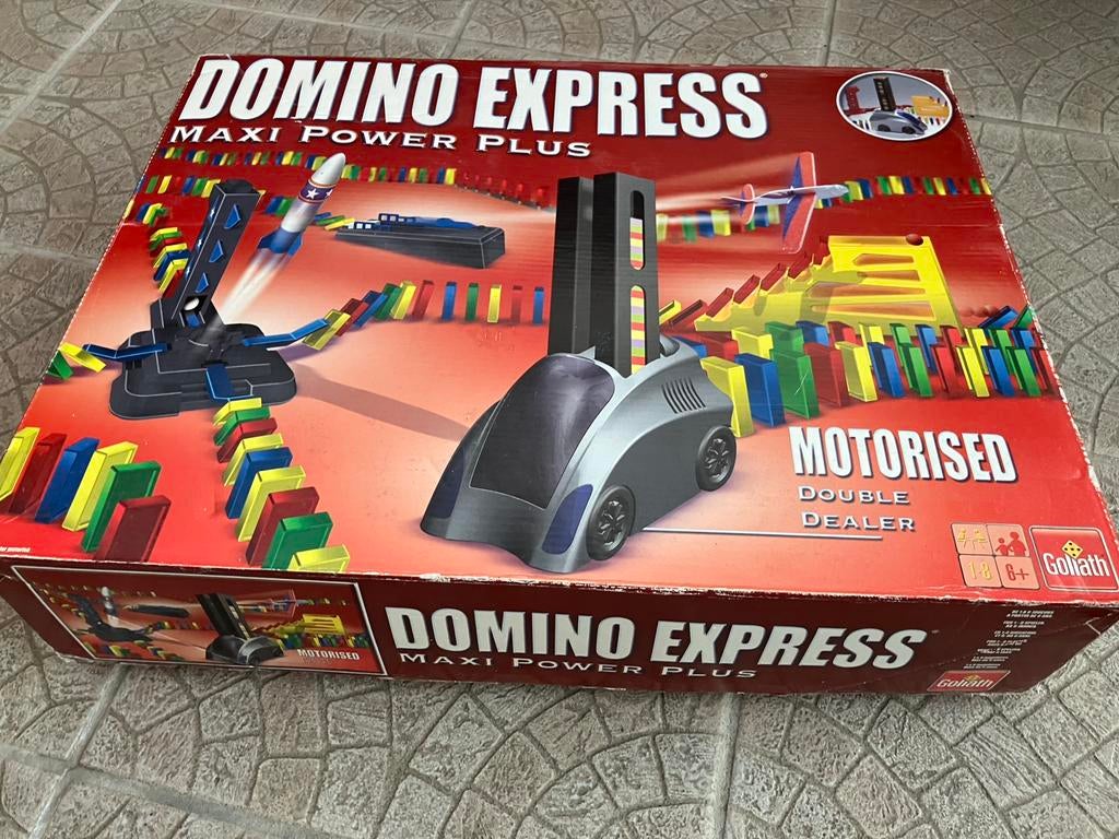 Domino express retro set, Ophalen, Zo goed als nieuw