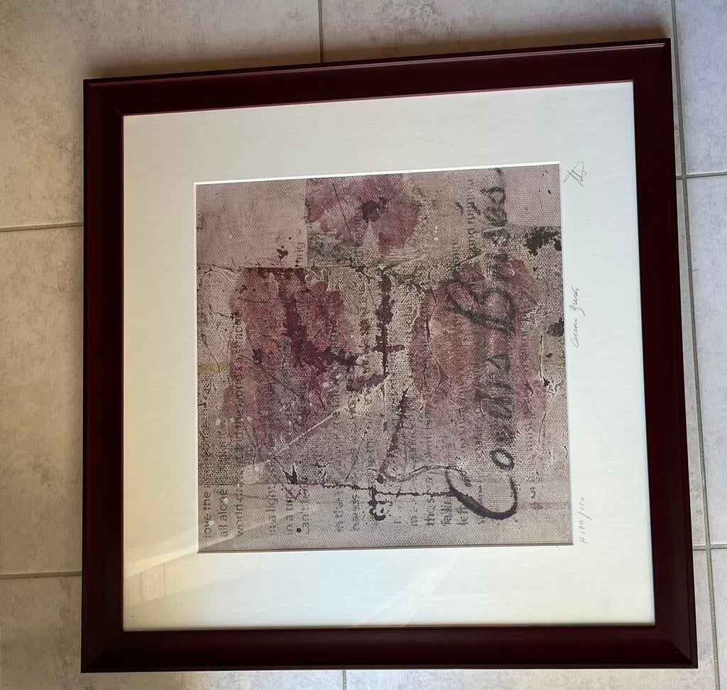 Coeur Brisé, Antiek en Kunst, Kunst | Etsen en Gravures, Ophalen, Lithografie, Genummerd