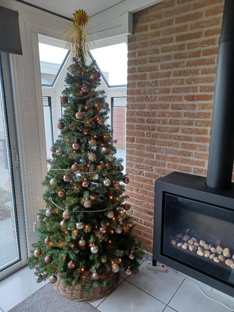 KERSTBOOM COMPLEET, Ophalen, Zo goed als nieuw