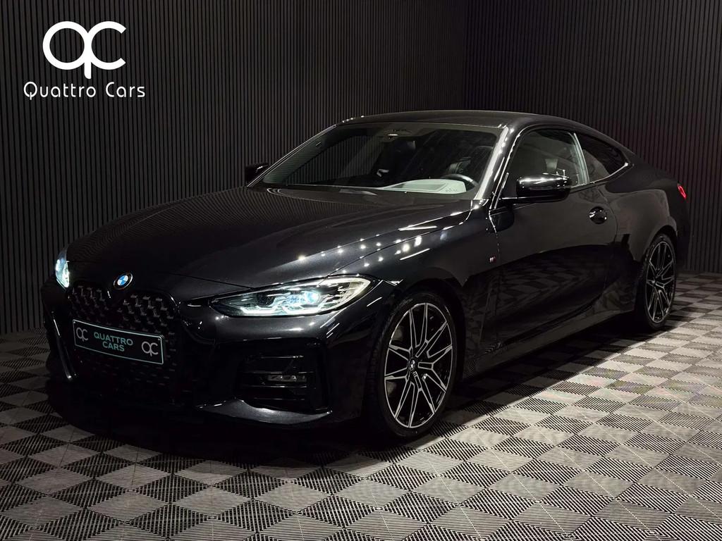 BMW 4 Serie 420 i Pack M - Harman/Kardon - Volant chauffant, Autos, Cuir, Achat, Entreprise, Noir