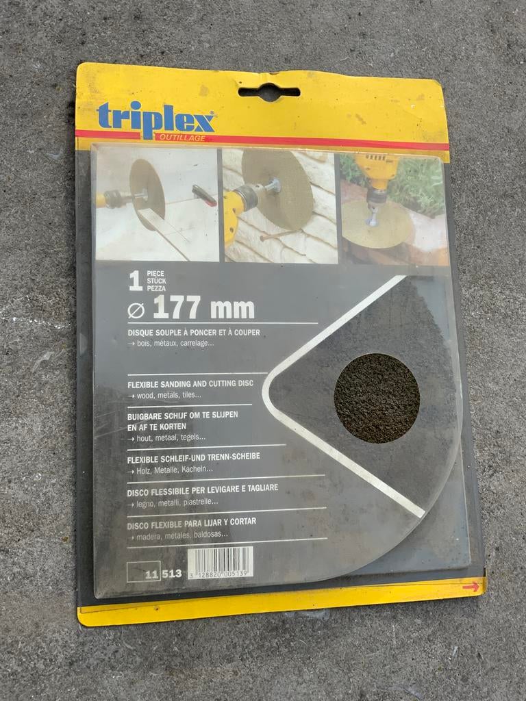 2 schijven voor op boormachine, Ophalen, Zo goed als nieuw